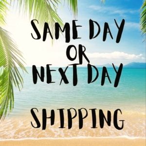 SAME OR NEXT DAY SHIPPING‎